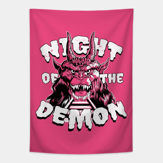 Night of the Demon Tapestry by jpowersart