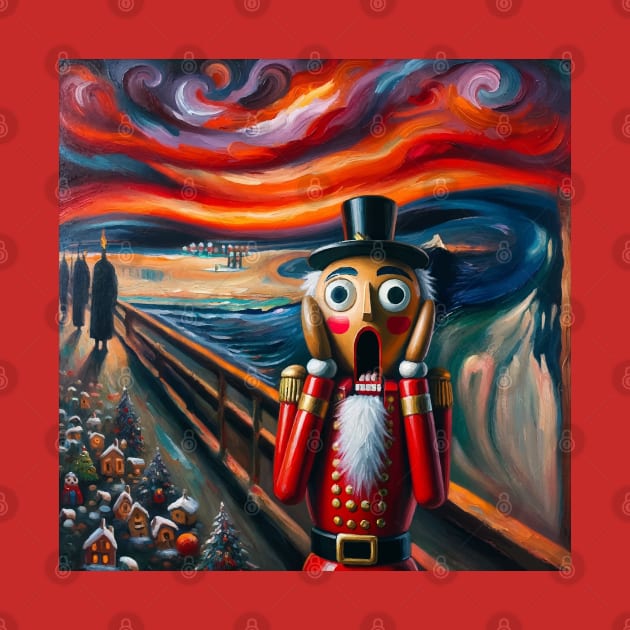 Nutcracker's Dismay: A Holiday Scream by Edd Paint Something