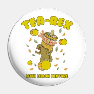 Tea-Rex Pin