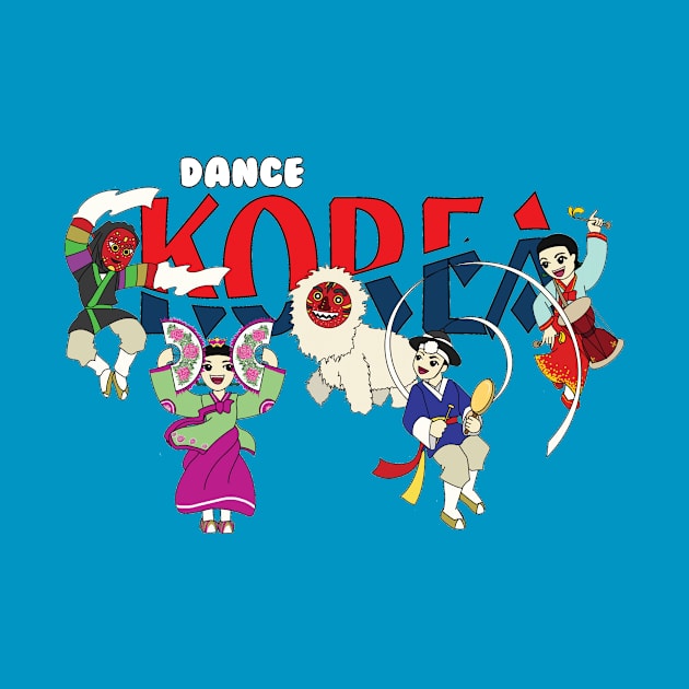 Dance Korea by LittleBearArt