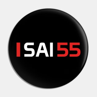 SAI 55 Design - White Text. Pin