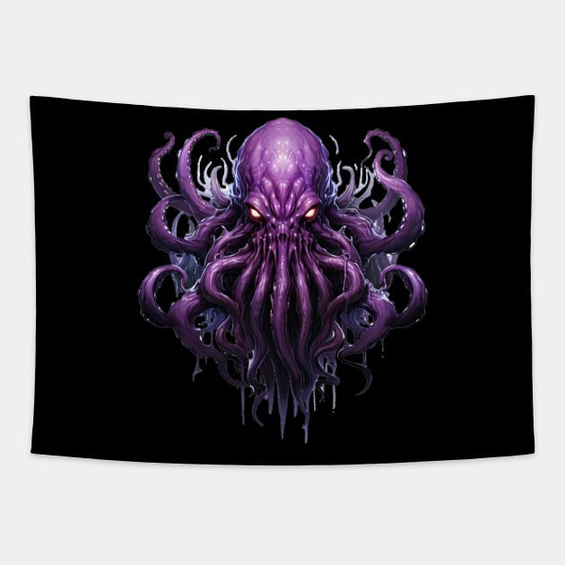 Cthulu Tapestry by Jason's Finery