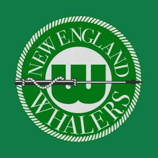 Retro New England Whalers WHA Hockey 1975 T-Shirt