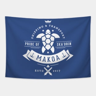 Makoa (light) Paladins Champion Logo Tapestry