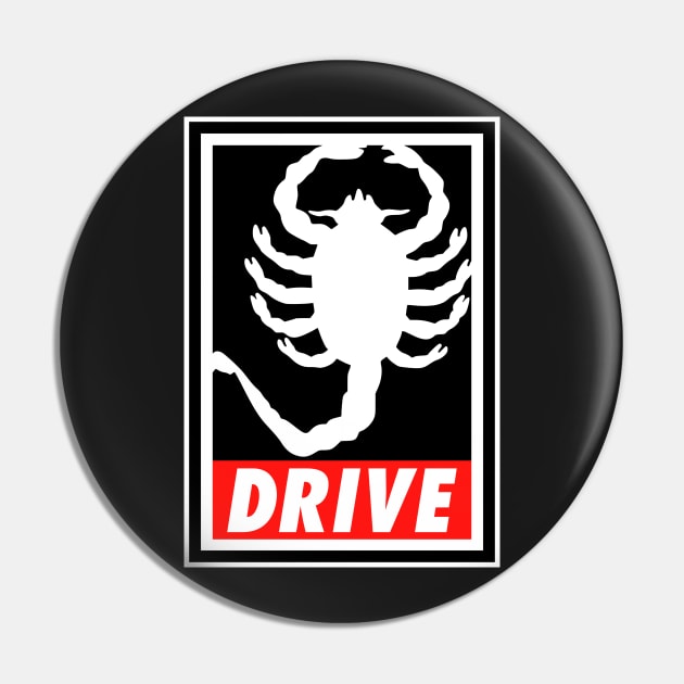 Obey and drive Pin by karlangas