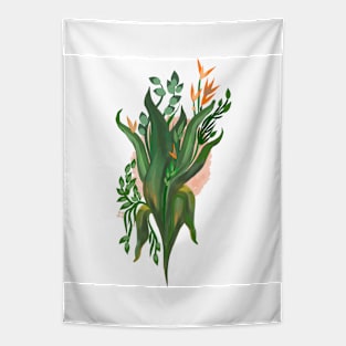 Tropical Flora Tapestry