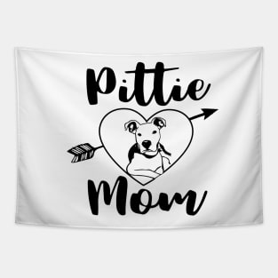 Pittie Mom Tapestry