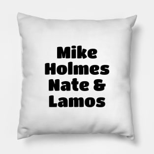 American Football Band Member Black Type Pillow