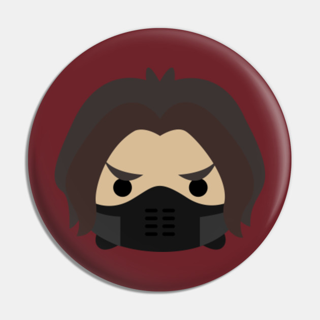 Bucky Tsum Tsum Winter Soldier Pin Teepublic Au