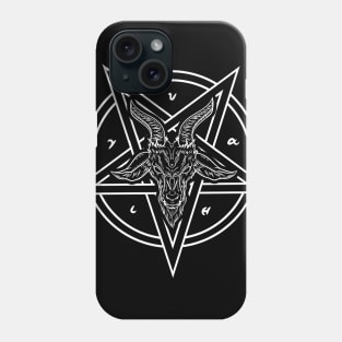 Satanic Baphomet Occult T-Shirt Phone Case