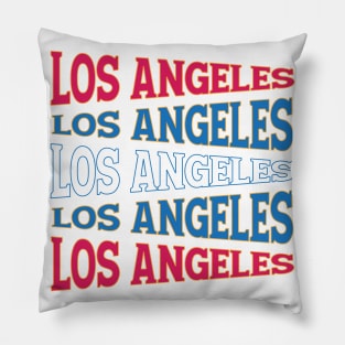 NATIONAL TEXT ART LOS ANGELES Pillow