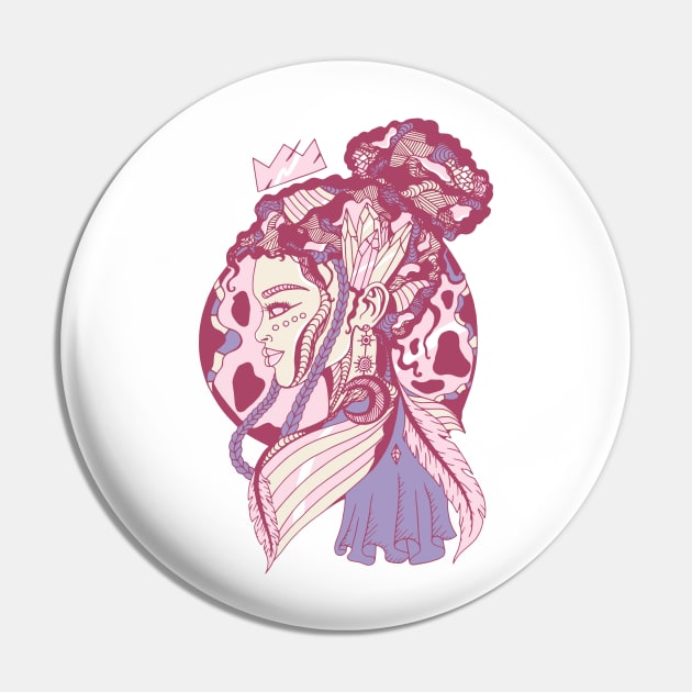 Lavender Bliss Beauty Queen Pin by kenallouis