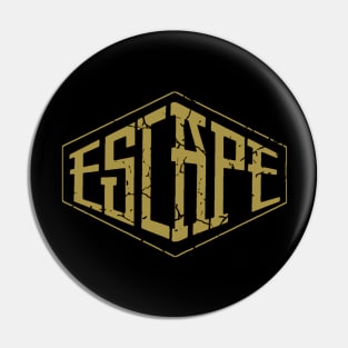 Escape logo style Pin