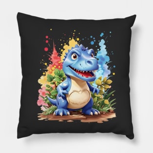 Velociraptor Dinosaurs Cute Raptor Pillow