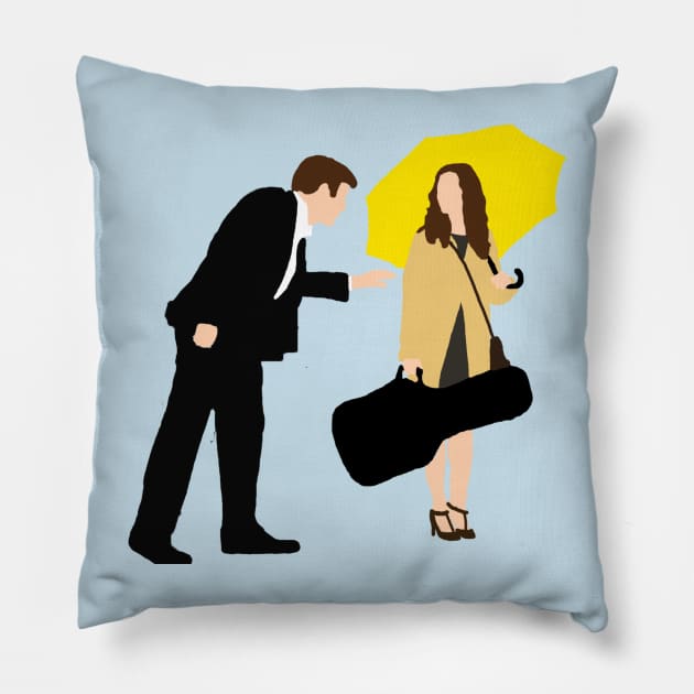 How I Met Your Mother 2 Pillow by MinimalistTShirts