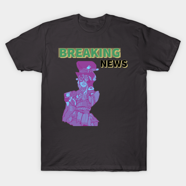 Discover Breaking News - Breaking News - T-Shirt