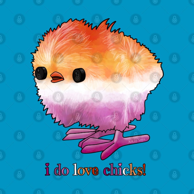 I do love chicks! by Art by Veya