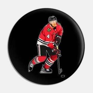 Seth Jones #4 Skates Pin