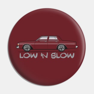 Low 'N Slow Multicolor Pin