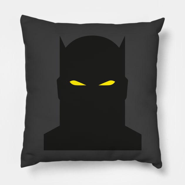 Minimalist Black Panther Pillow by PWCreate