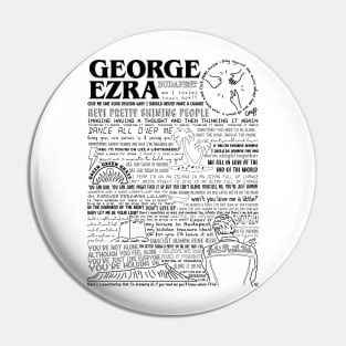 George Mix (black) Pin