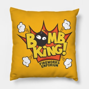 Bomb King Paladins Champion Logo Pillow