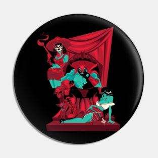 El Black Bat Pin