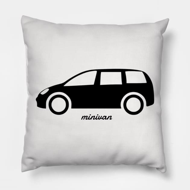 minivan Pillow by StarmanNJ