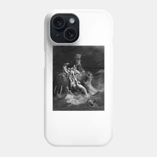 The Deluge - Gustave Dore, Holy bible Phone Case