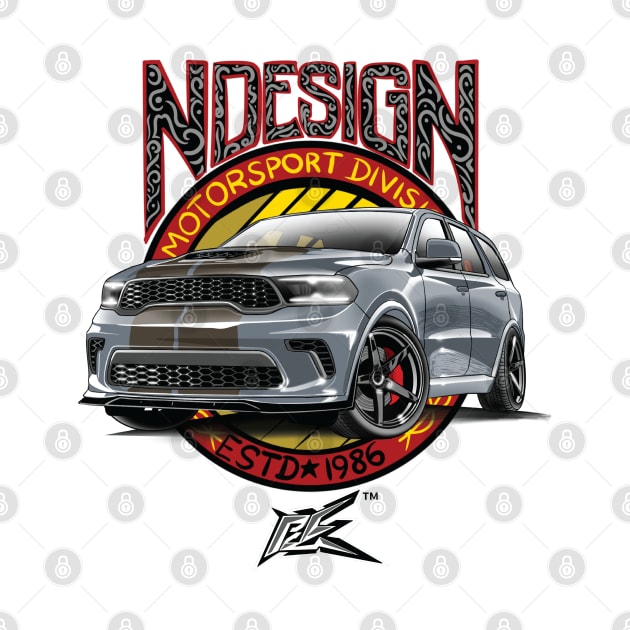 gray dodge durango by naquash