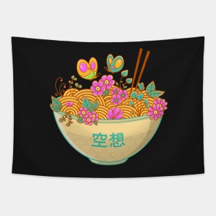 Ramen Japanese Noodles Soup Art Tapestry