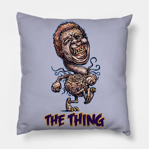 The Thing Pillow by ChetArt