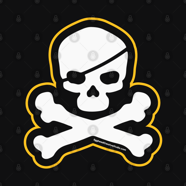 Pittsburgh Jolly Roger by shopegghead