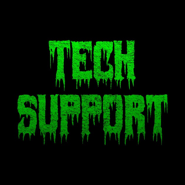 Tech Support Halloween by CWdesign