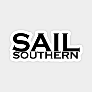 Sail Southern - Over Under Logo Magnet