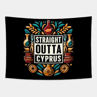 Straight Outta Cyprus Tapestry