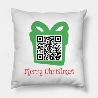 Dad Joke Rick Roll QR Code Funny Holiday Ornament