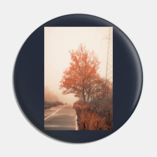 Autumn Road Pin