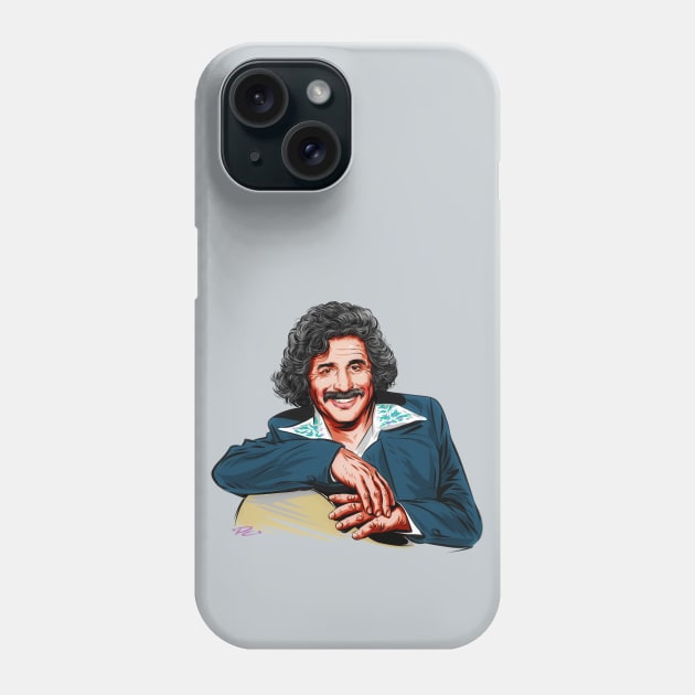 Freddy Fender - An illustration by Paul Cemmick Phone Case by PLAYDIGITAL2020