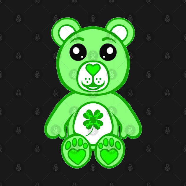 Green Warrior Bear 2.0 by CaitlynConnor