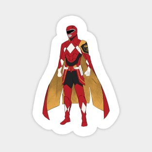 Red rangers Magnet