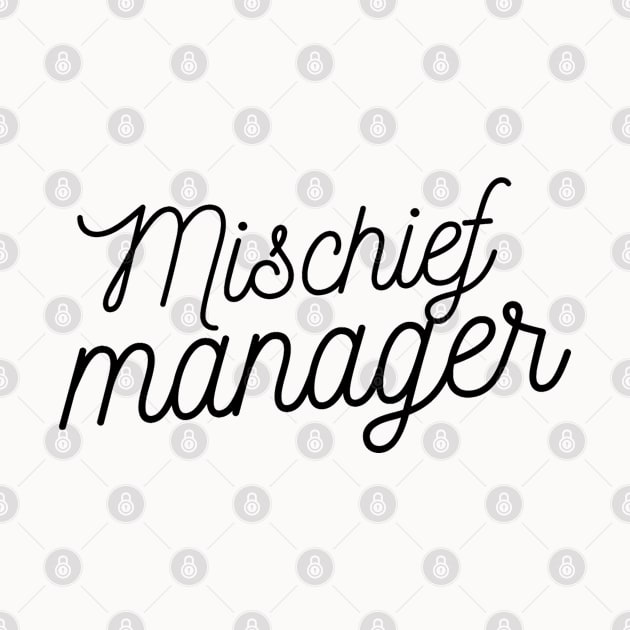 Mischief manager - Eyesasdaggers by eyesasdaggers