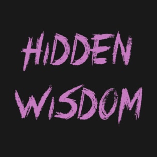 Pink Hidden Wisdom T-Shirt