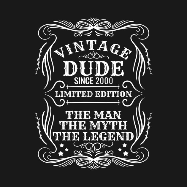 Vintage Dude 2000 Gift by pa2rok