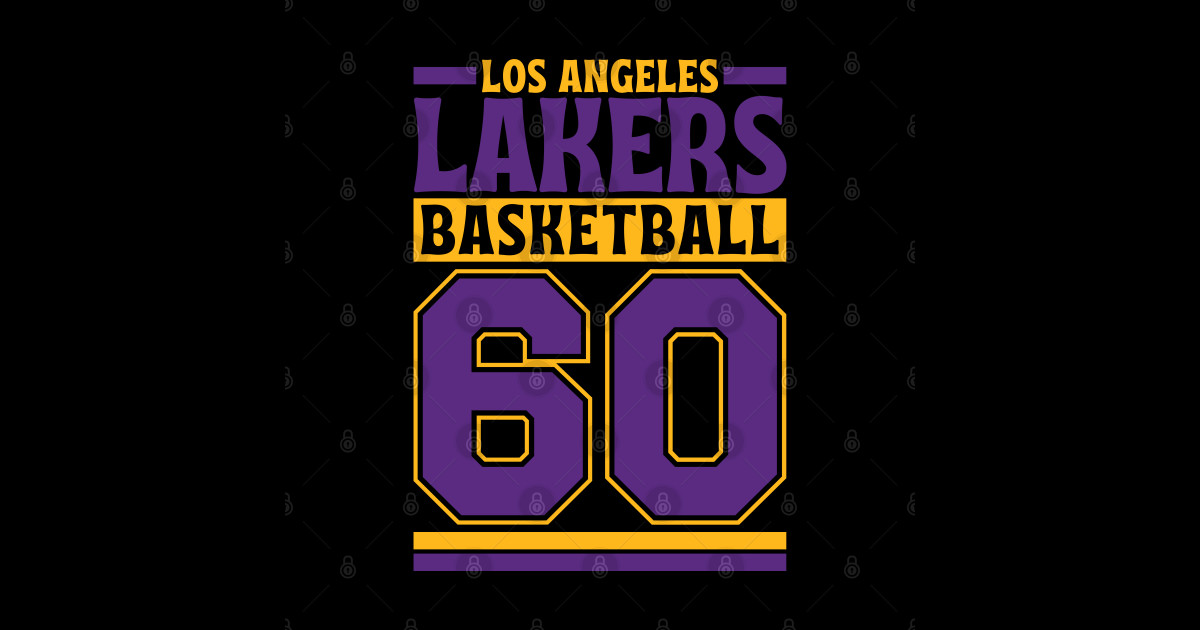 Los Angeles Lakers 1960 Basketball Limited Edition Los Angeles Lakers