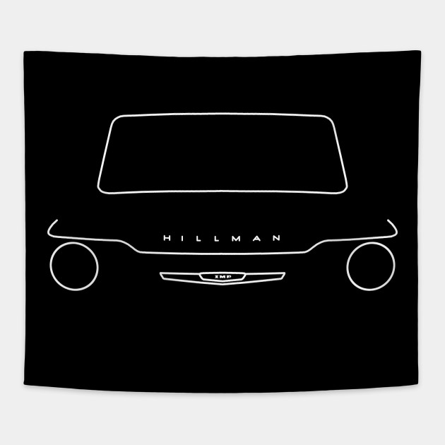 Hillman Imp Mark I outline (white)