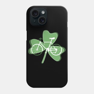 Shamrock White Bicycle Phone Case