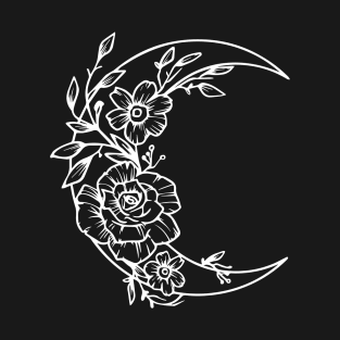 Floral Moon T-Shirt