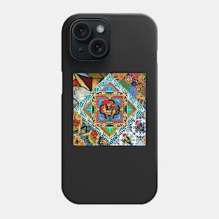 Portuguese folk art Phone Case