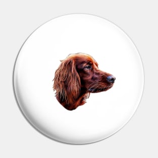 Irish Setter Dog Pin